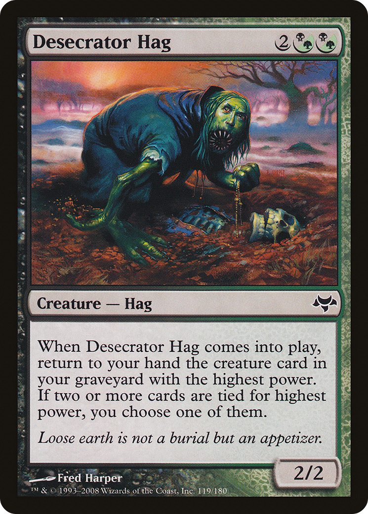 Desecrator Hag (EVE-119) - Eventide - Premium MTG Single from Wizards of the Coast - Just $0.08! Shop now at Game Crave Tournament Store