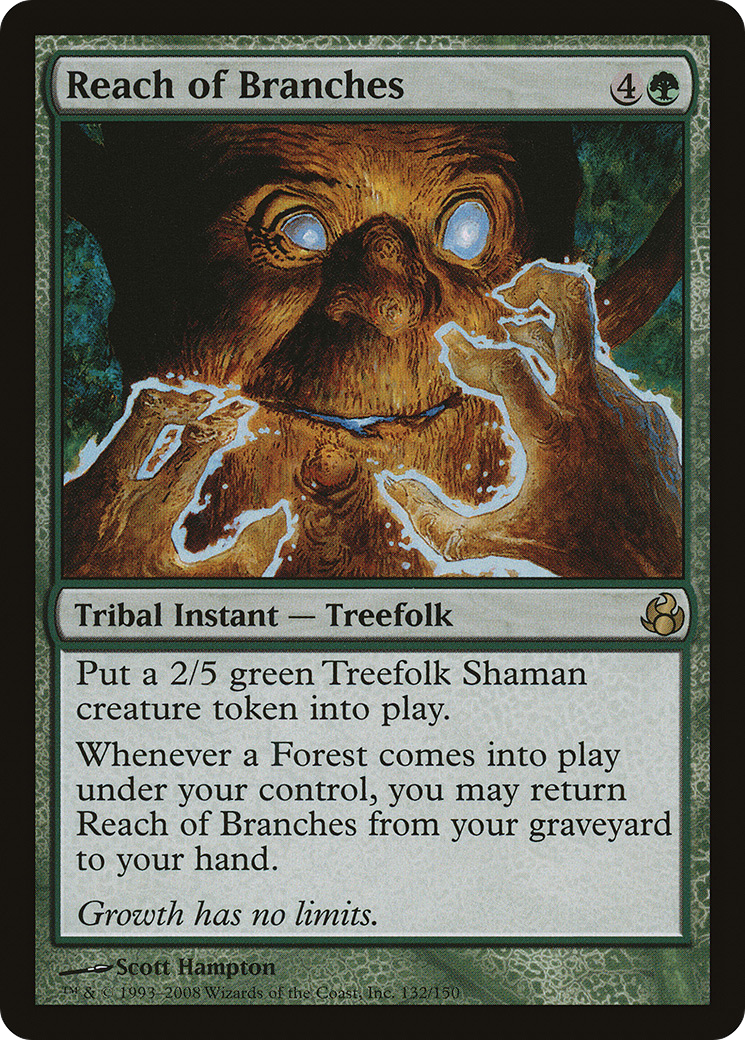 Reach of Branches (MOR-132) - Morningtide - Premium MTG Single from Wizards of the Coast - Just $0.09! Shop now at Game Crave Tournament Store
