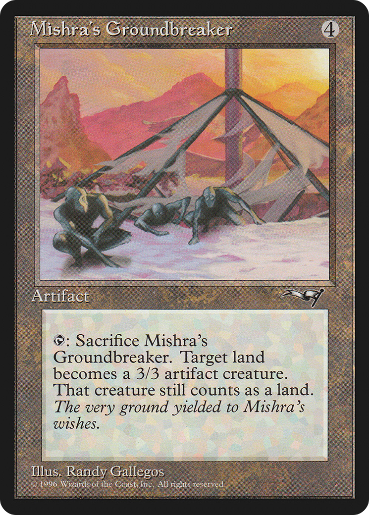 Mishra's Groundbreaker (ALL-123) - Alliances - Premium MTG Single from Wizards of the Coast - Just $0.08! Shop now at Game Crave Tournament Store