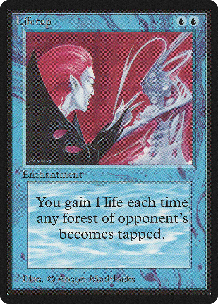 Lifetap (LEB-062) - Limited Edition Beta - Premium MTG Single from Wizards of the Coast - Just $12.61! Shop now at Game Crave Tournament Store