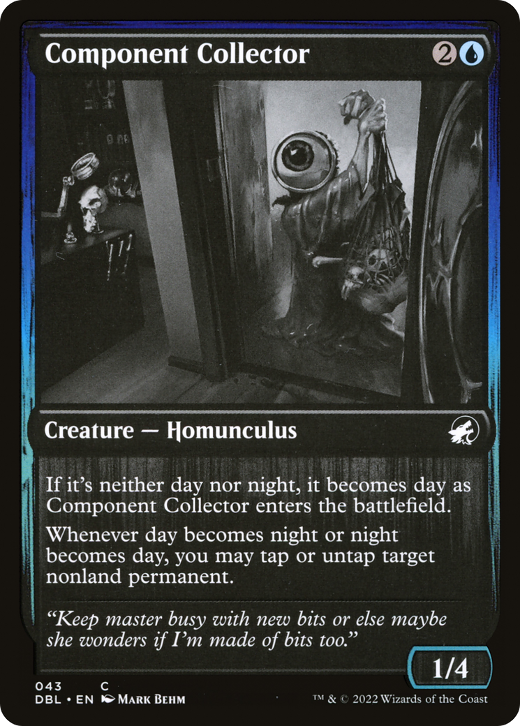 Component Collector (DBL-043) - Innistrad: Double Feature - Premium MTG Single from Wizards of the Coast - Just $0.08! Shop now at Game Crave Tournament Store