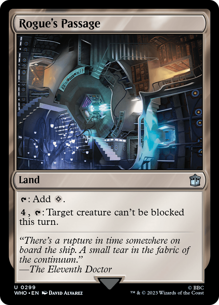 Rogue's Passage (WHO-299) - Doctor Who - Premium MTG Single from Wizards of the Coast - Just $0.08! Shop now at Game Crave Tournament Store