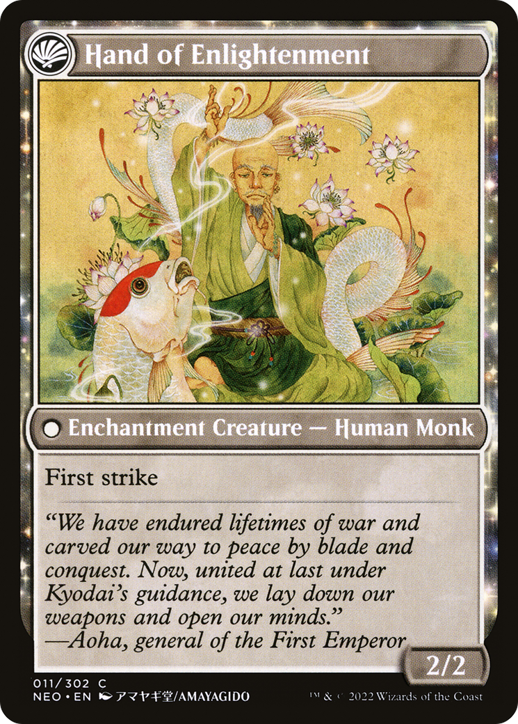Era of Enlightenment // Hand of Enlightenment (NEO-011) - Kamigawa: Neon Dynasty: (fandfc) Foil - Premium MTG Single from Wizards of the Coast - Just $0.08! Shop now at Game Crave Tournament Store