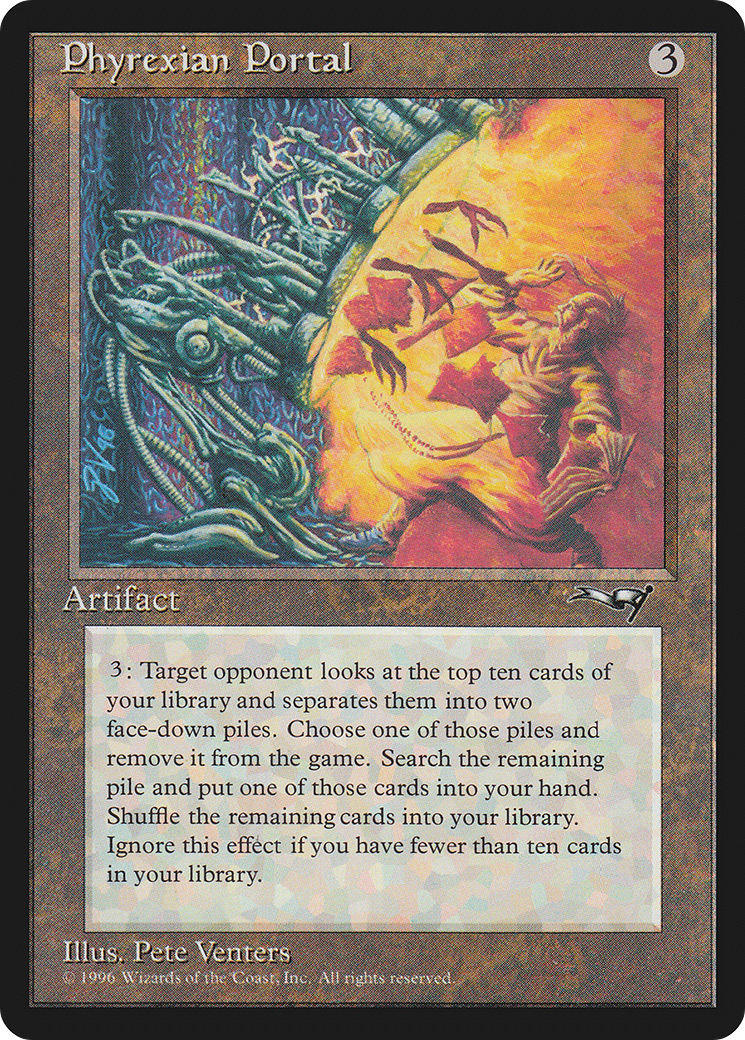 Phyrexian Portal (ALL-126) - Alliances - Premium MTG Single from Wizards of the Coast - Just $0.82! Shop now at Game Crave Tournament Store