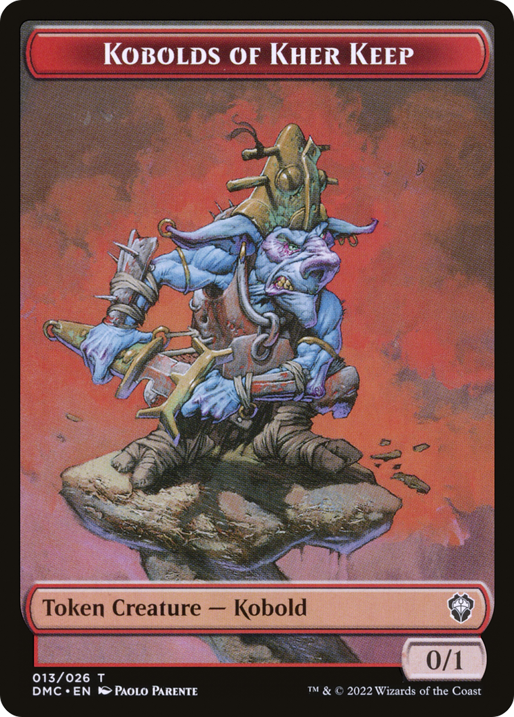 Kobolds of Kher Keep (TDMU-013) - Dominaria United Tokens - Premium MTG Single from Wizards of the Coast - Just $0! Shop now at Game Crave Tournament Store
