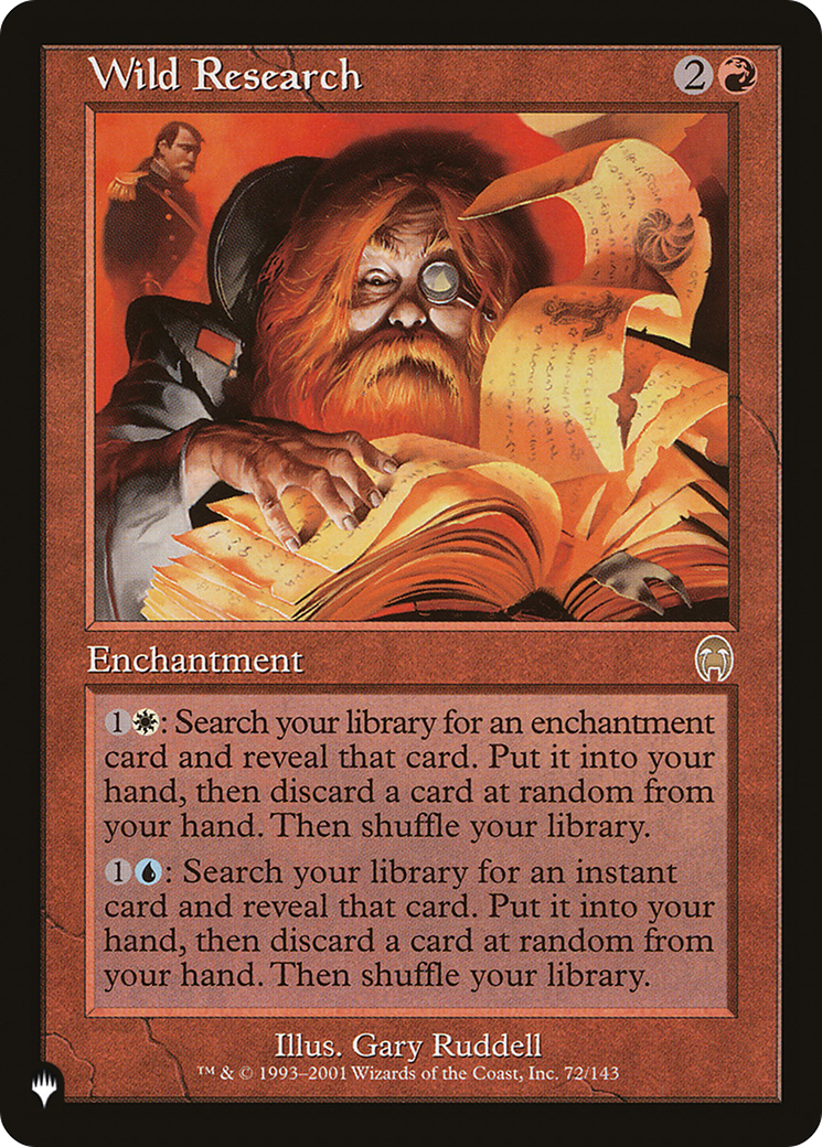 Wild Research (PLIST-160) - The List - Premium MTG Single from Wizards of the Coast - Just $0.08! Shop now at Game Crave Tournament Store