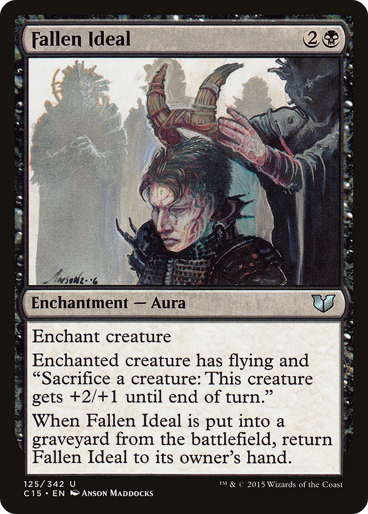 Fallen Ideal (C15-125) - Commander 2015 - Premium MTG Single from Wizards of the Coast - Just $0.11! Shop now at Game Crave Tournament Store