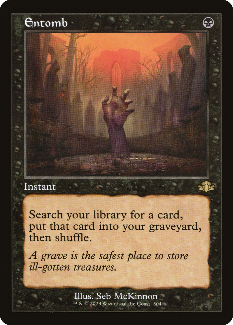 Entomb (DMR-304) - Dominaria Remastered - Premium MTG Single from Wizards of the Coast - Just $2.81! Shop now at Game Crave Tournament Store
