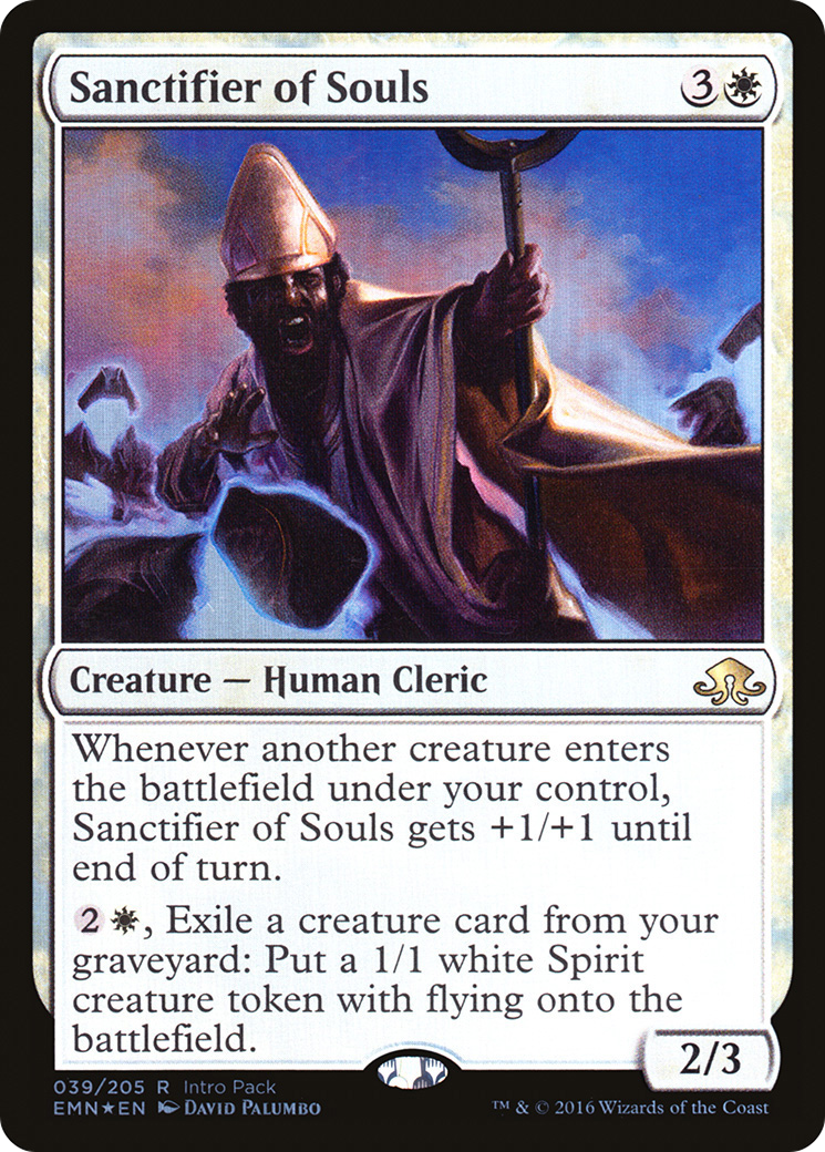 Sanctifier of Souls (PEMN-039) - Eldritch Moon Promos Foil - Premium MTG Single from Wizards of the Coast - Just $0.08! Shop now at Game Crave Tournament Store