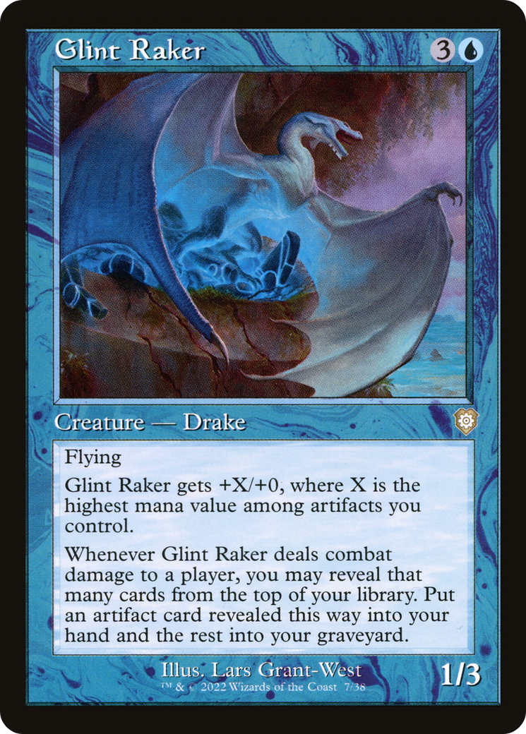 Glint Raker (BRC-007) - The Brothers' War Commander - Premium MTG Single from Wizards of the Coast - Just $0.08! Shop now at Game Crave Tournament Store