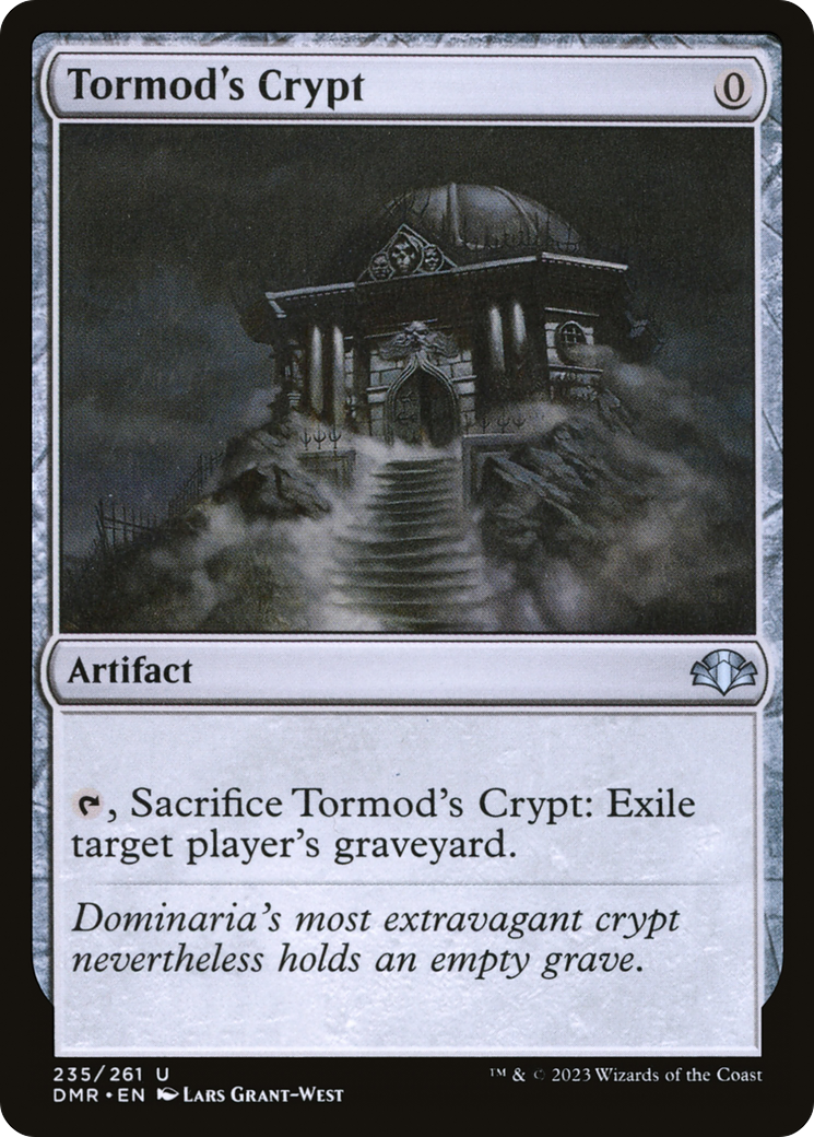 Tormod's Crypt (DMR-235) - Dominaria Remastered - Premium MTG Single from Wizards of the Coast - Just $0.08! Shop now at Game Crave Tournament Store