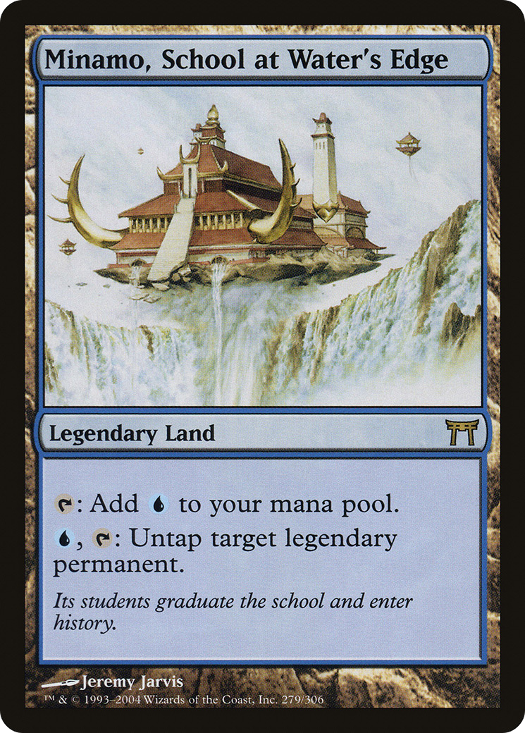 Minamo, School at Water's Edge (CHK-279) - Champions of Kamigawa - Premium MTG Single from Wizards of the Coast - Just $39.52! Shop now at Game Crave Tournament Store