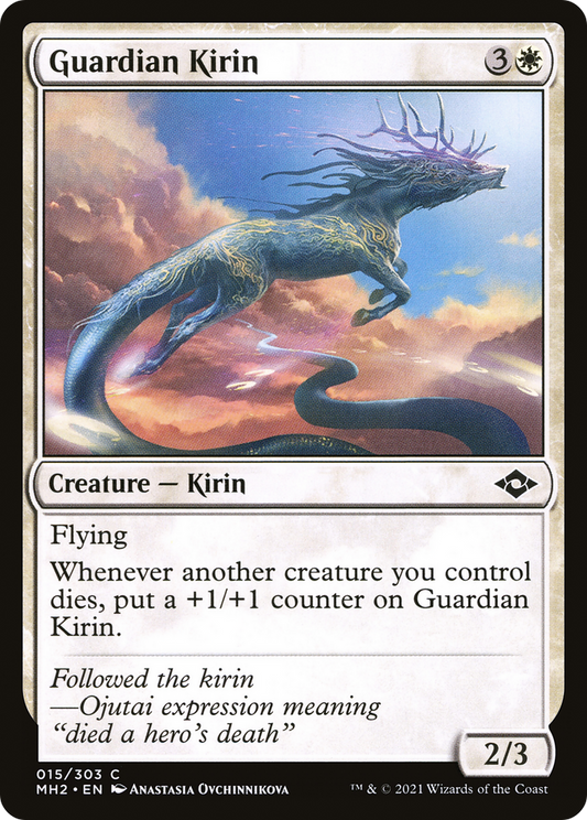 Guardian Kirin (MH2-015) - Modern Horizons 2 Foil - Premium MTG Single from Wizards of the Coast - Just $0.08! Shop now at Game Crave Tournament Store