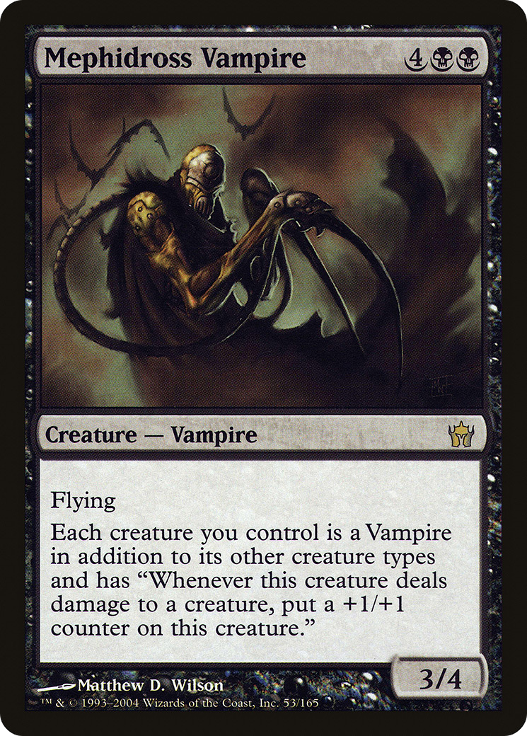 Mephidross Vampire (5DN-053) - Fifth Dawn - Premium MTG Single from Wizards of the Coast - Just $0.79! Shop now at Game Crave Tournament Store