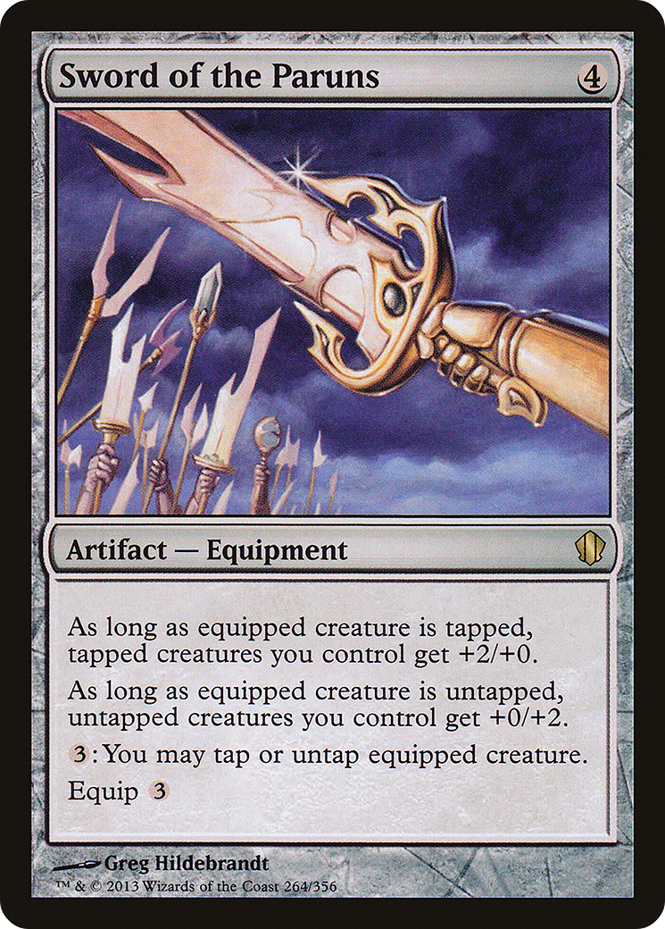 Sword of the Paruns (C13-264) - Commander 2013 - Premium MTG Single from Wizards of the Coast - Just $0.27! Shop now at Game Crave Tournament Store