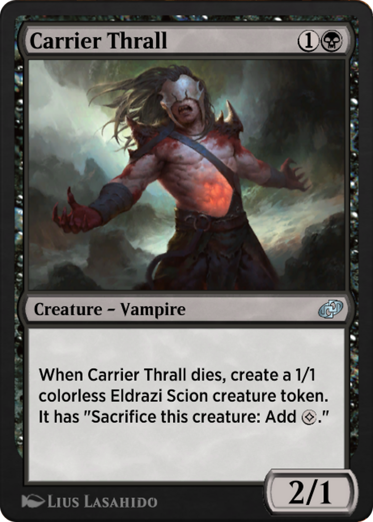 Carrier Thrall (J21-302) - Jumpstart: Historic Horizons - Premium MTG Single from Wizards of the Coast - Just $0! Shop now at Game Crave Tournament Store