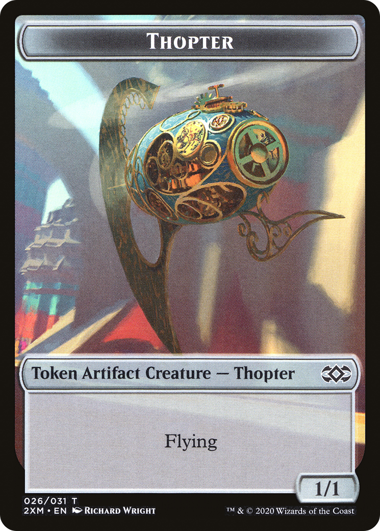 Thopter (T2XM-026) - Double Masters Tokens - Premium MTG Single from Wizards of the Coast - Just $0! Shop now at Game Crave Tournament Store