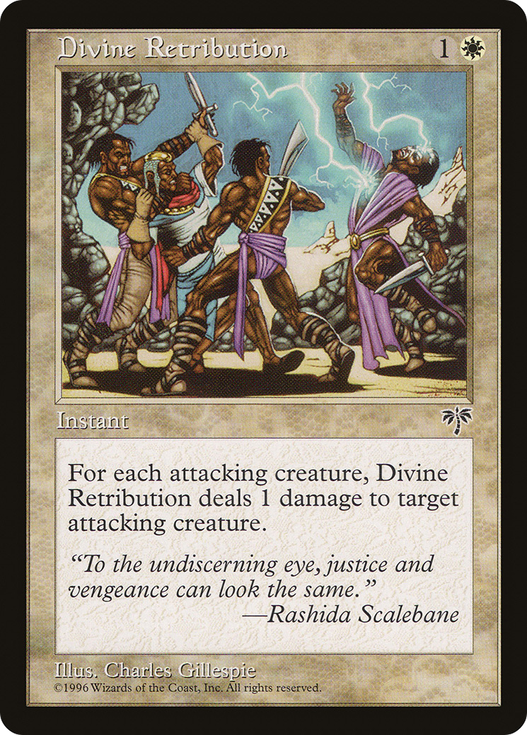 Divine Retribution (MIR-012) - Mirage - Premium MTG Single from Wizards of the Coast - Just $0.64! Shop now at Game Crave Tournament Store