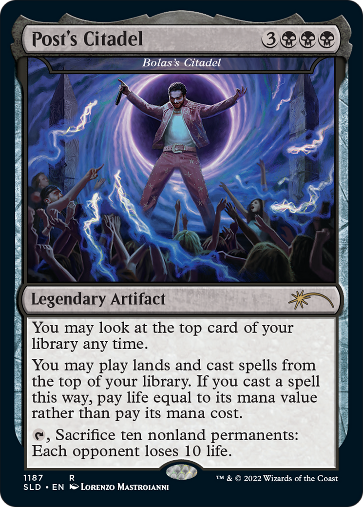 Bolas's Citadel (SLD-1187) - Secret Lair Drop / Post's Citadel Foil - Premium MTG Single from Wizards of the Coast - Just $20.70! Shop now at Game Crave Tournament Store