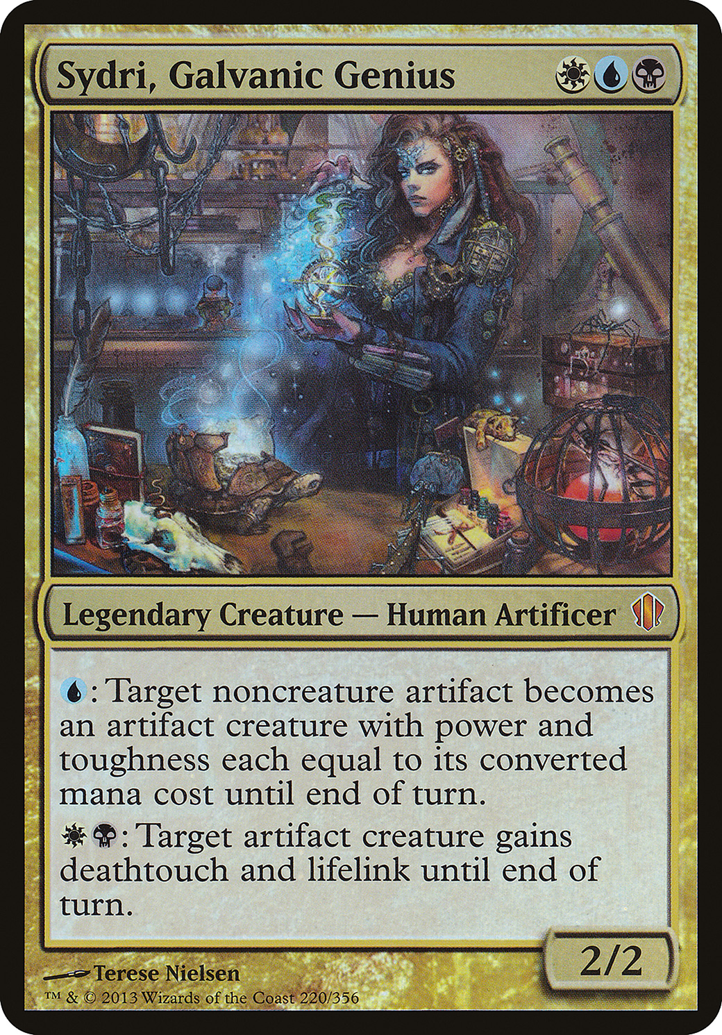 Sydri, Galvanic Genius (OC13-220) - Commander 2013 Oversized Foil - Premium MTG Single from Wizards of the Coast - Just $0.29! Shop now at Game Crave Tournament Store