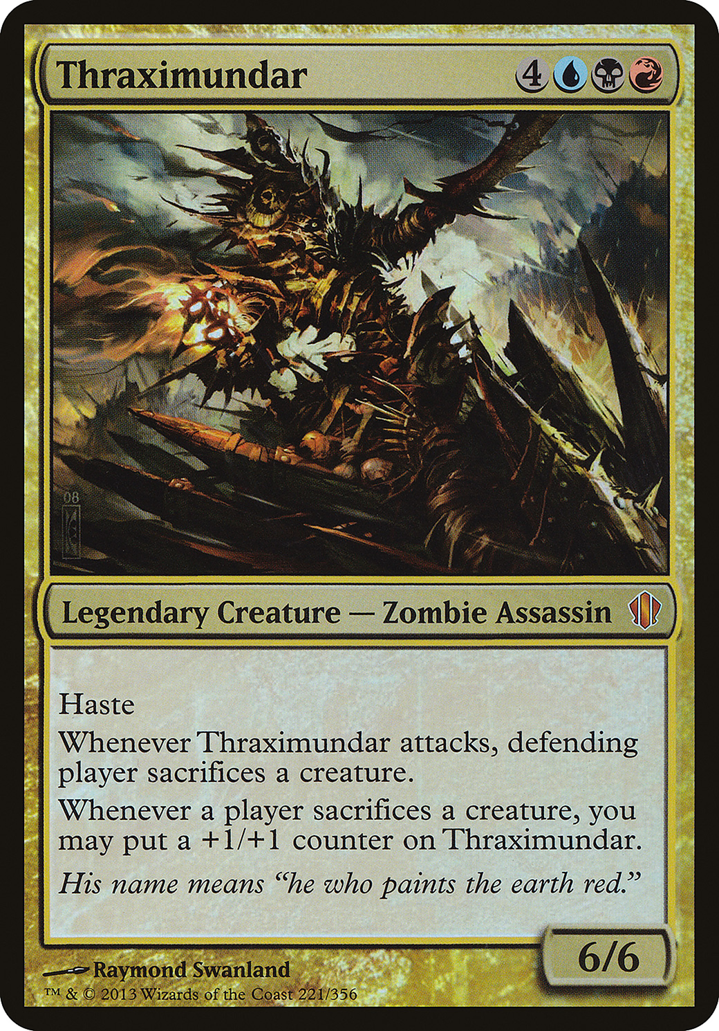 Thraximundar (OC13-221) - Commander 2013 Oversized Foil - Premium MTG Single from Wizards of the Coast - Just $0.15! Shop now at Game Crave Tournament Store