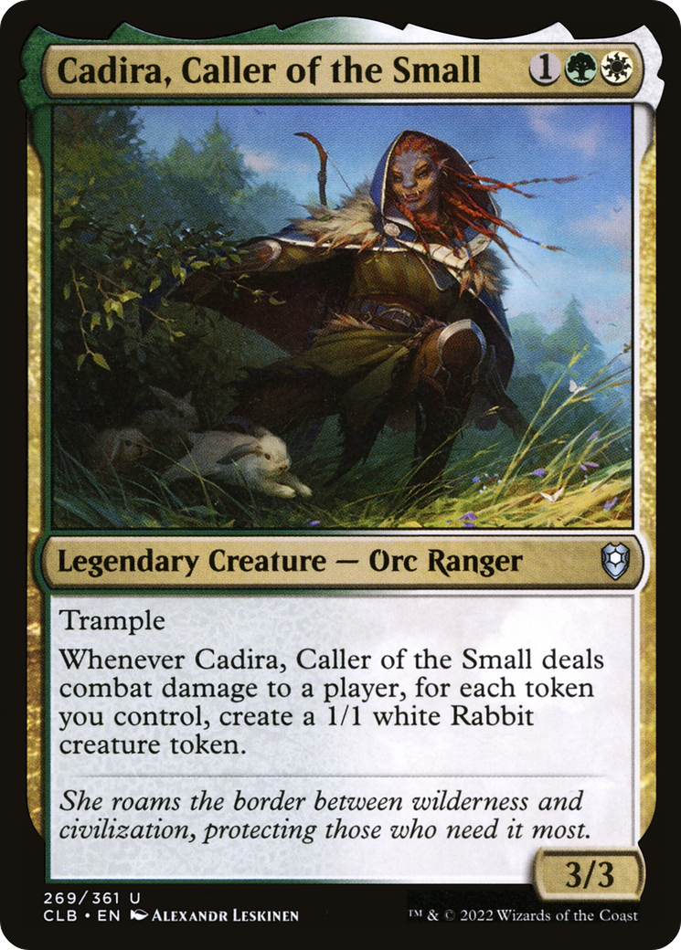 Cadira, Caller of the Small (CLB-269) - Commander Legends: Battle for Baldur's Gate - Premium MTG Single from Wizards of the Coast - Just $0.08! Shop now at Game Crave Tournament Store