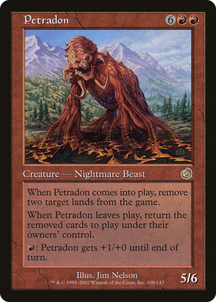 Petradon (TOR-108) - Torment - Premium MTG Single from Wizards of the Coast - Just $0.08! Shop now at Game Crave Tournament Store