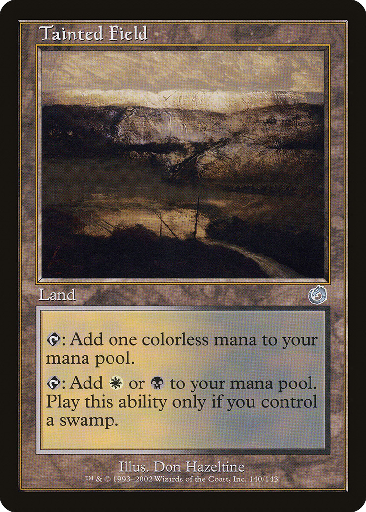 Tainted Field (TOR-140) - Torment - Premium MTG Single from Wizards of the Coast - Just $0.98! Shop now at Game Crave Tournament Store