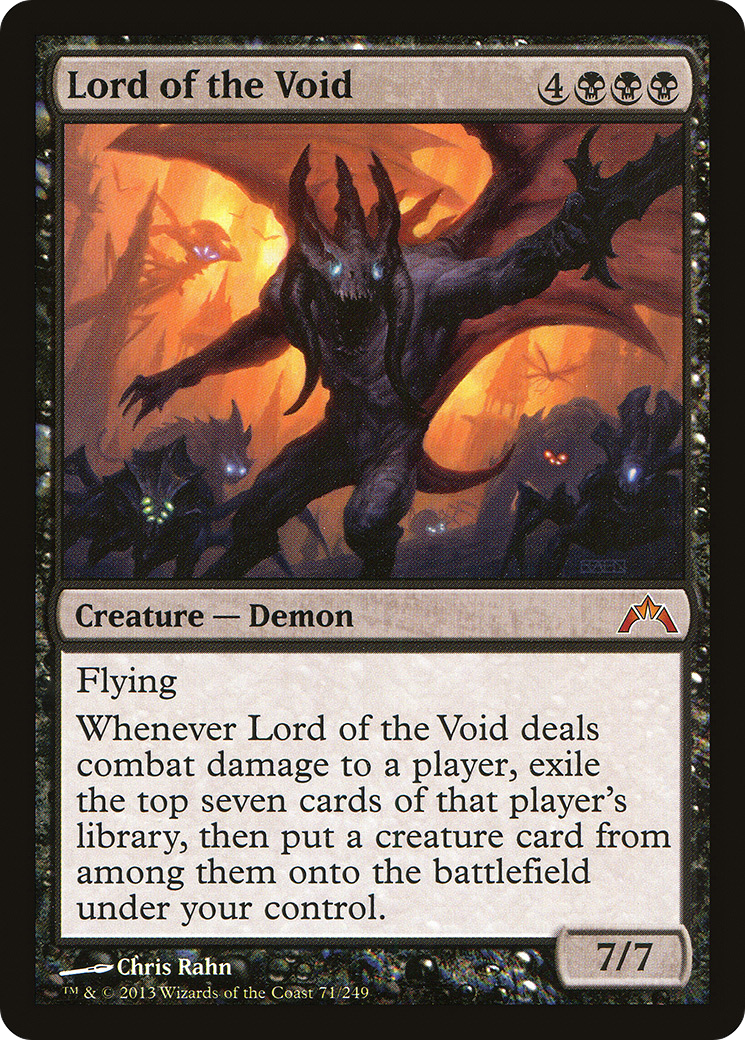Lord of the Void (GTC-071) - Gatecrash Foil - Premium MTG Single from Wizards of the Coast - Just $7.90! Shop now at Game Crave Tournament Store