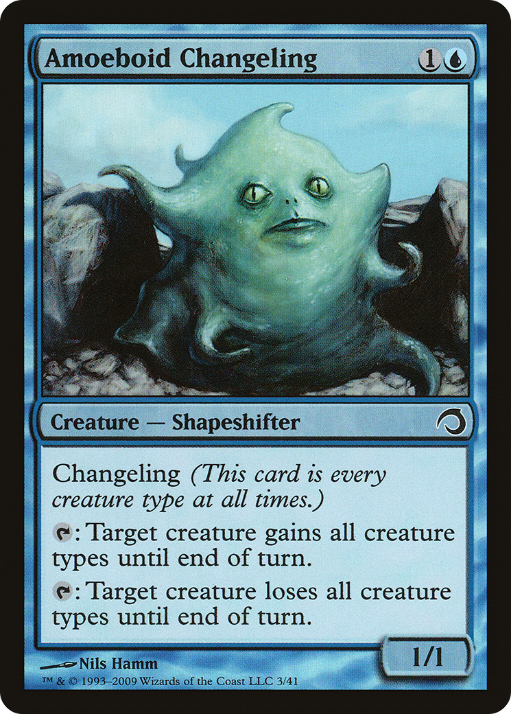 Amoeboid Changeling (H09-003) - Premium Deck Series: Slivers Foil - Premium MTG Single from Wizards of the Coast - Just $0.66! Shop now at Game Crave Tournament Store