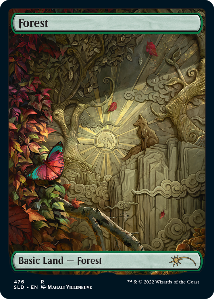 Forest (SLD-476) - Secret Lair Drop - Premium MTG Single from Wizards of the Coast - Just $1.94! Shop now at Game Crave Tournament Store