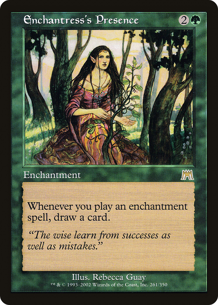 Enchantress's Presence (ONS-261) - Onslaught - Premium MTG Single from Wizards of the Coast - Just $1.10! Shop now at Game Crave Tournament Store