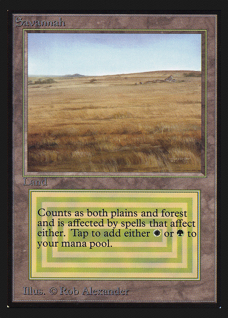 Savannah (CEI-281) - Intl. Collectors' Edition - Premium MTG Single from Wizards of the Coast - Just $52.80! Shop now at Game Crave Tournament Store