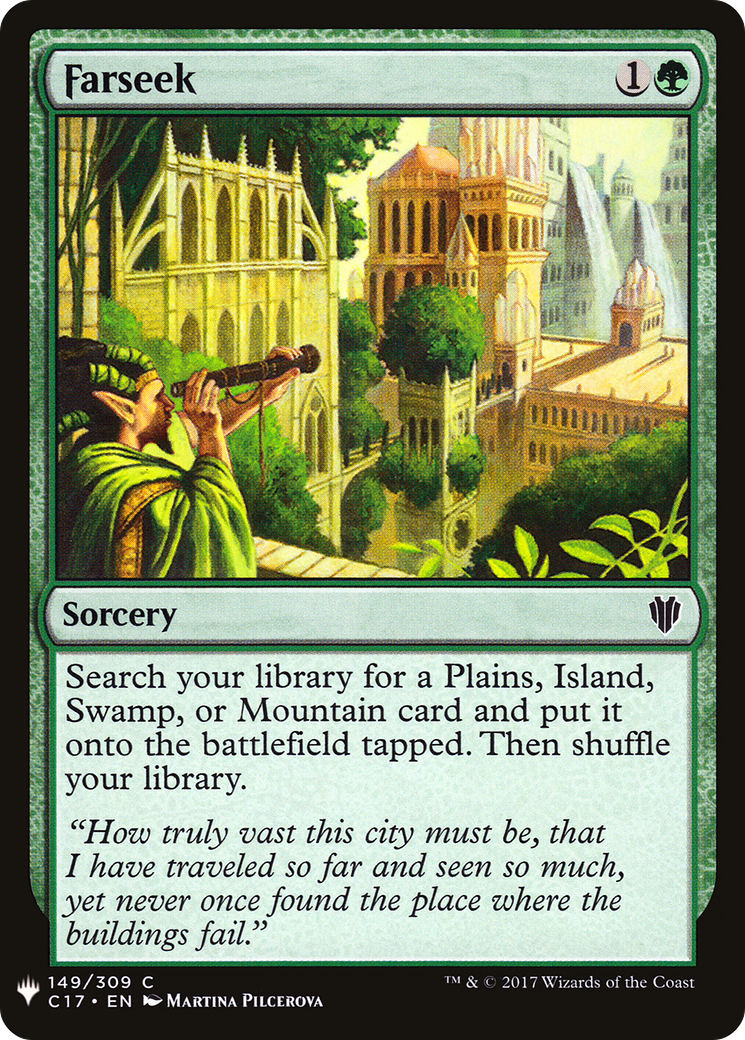 Farseek (MB1-1206) - Mystery Booster - Premium MTG Single from Wizards of the Coast - Just $0.40! Shop now at Game Crave Tournament Store