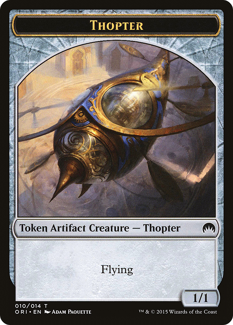 Thopter (TORI-010) - Magic Origins Tokens - Premium MTG Single from Wizards of the Coast - Just $0.08! Shop now at Game Crave Tournament Store