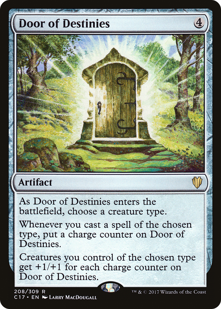 Door of Destinies (C17-208) - Commander 2017 - Premium MTG Single from Wizards of the Coast - Just $1.88! Shop now at Game Crave Tournament Store