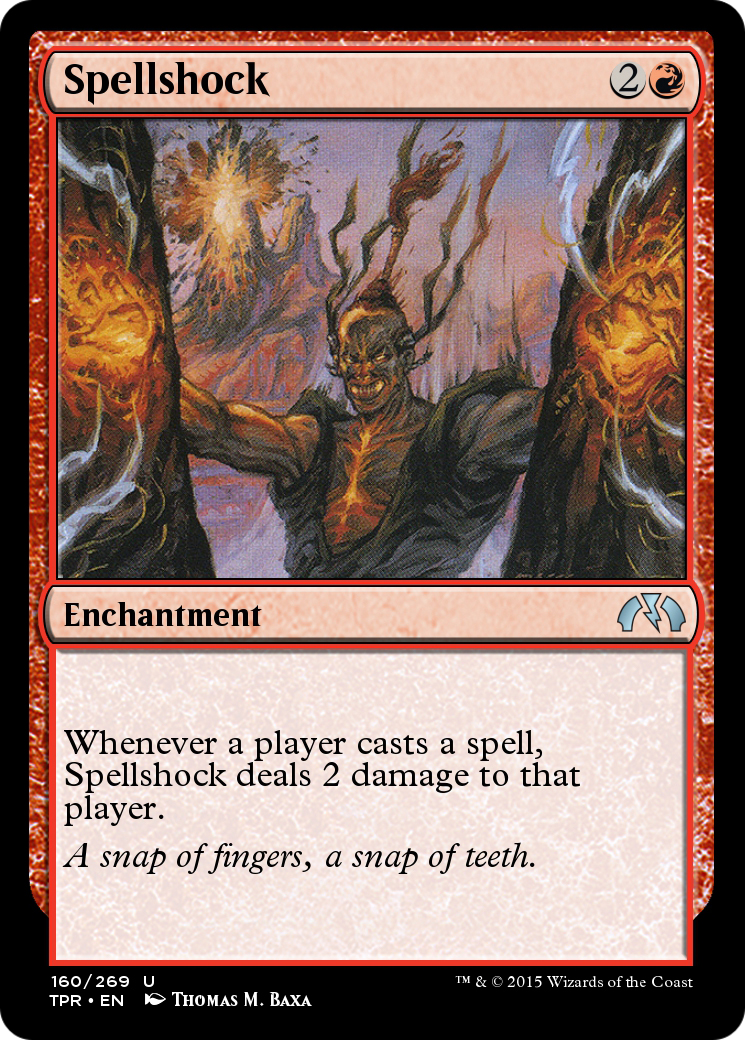 Spellshock (TPR-160) - Tempest Remastered Foil - Premium MTG Single from Wizards of the Coast - Just $0! Shop now at Game Crave Tournament Store