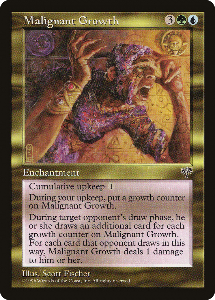 Malignant Growth (MIR-272) - Mirage - Premium MTG Single from Wizards of the Coast - Just $0.40! Shop now at Game Crave Tournament Store