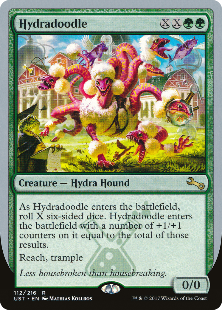 Hydradoodle (UST-112) - Unstable - Premium MTG Single from Wizards of the Coast - Just $0.26! Shop now at Game Crave Tournament Store