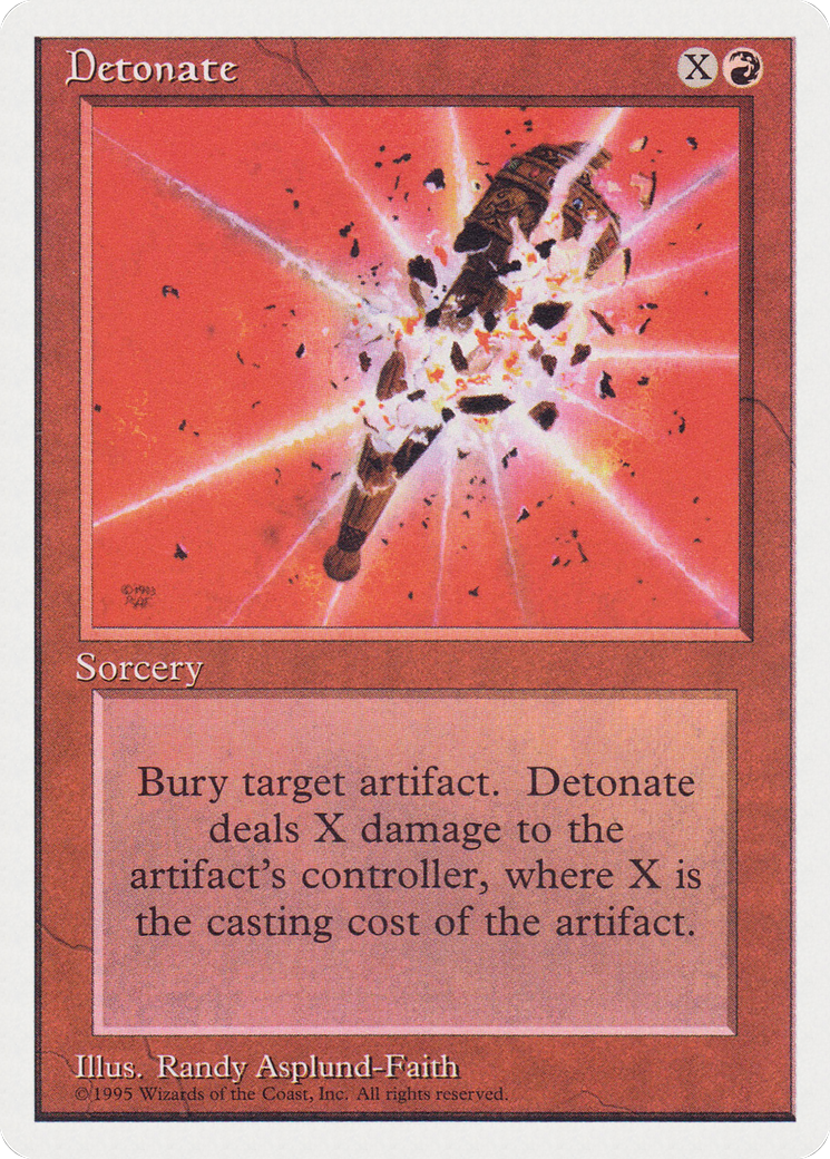 Detonate (RQS-029) - Rivals Quick Start Set - Premium MTG Single from Wizards of the Coast - Just $0! Shop now at Game Crave Tournament Store
