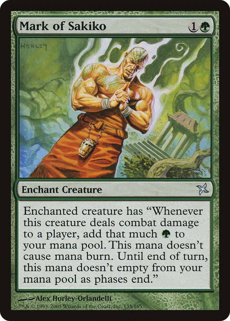Mark of Sakiko (BOK-135) - Betrayers of Kamigawa Foil - Premium MTG Single from Wizards of the Coast - Just $2.51! Shop now at Game Crave Tournament Store