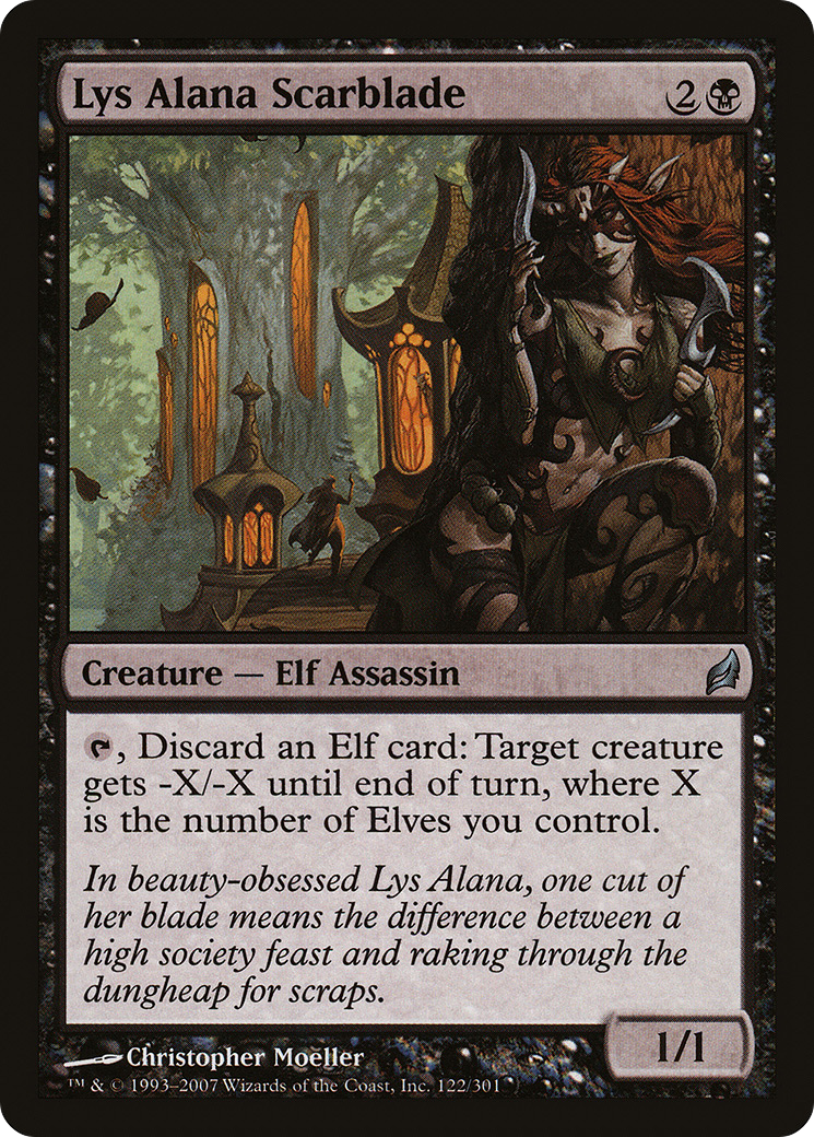 Lys Alana Scarblade (LRW-122) - Lorwyn - Premium MTG Single from Wizards of the Coast - Just $0.25! Shop now at Game Crave Tournament Store