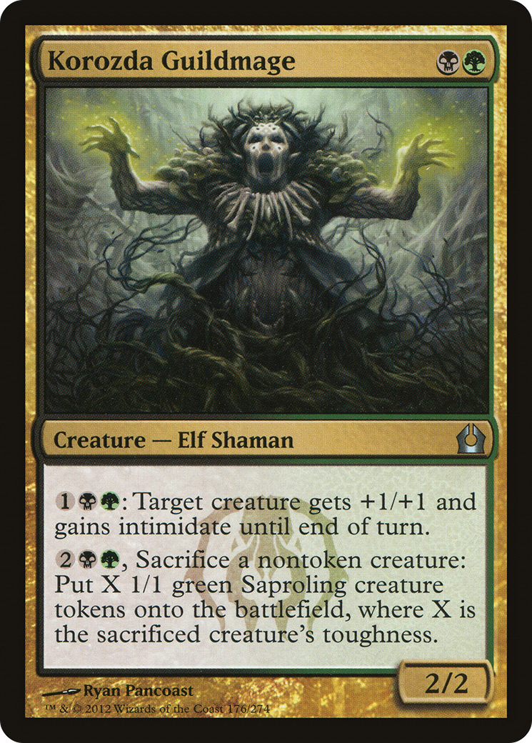 Korozda Guildmage (RTR-176) - Return to Ravnica Foil - Premium MTG Single from Wizards of the Coast - Just $0.36! Shop now at Game Crave Tournament Store