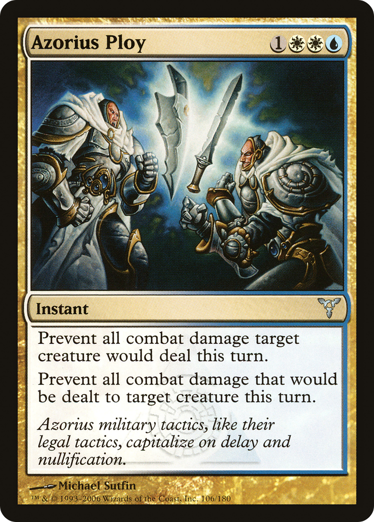 Azorius Ploy (DIS-106) - Dissension - Premium MTG Single from Wizards of the Coast - Just $0.25! Shop now at Game Crave Tournament Store