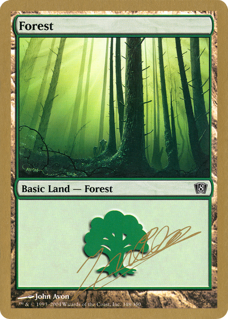 Forest (WC04-JN348) - World Championship Decks 2004 - Premium MTG Single from Wizards of the Coast - Just $0.20! Shop now at Game Crave Tournament Store