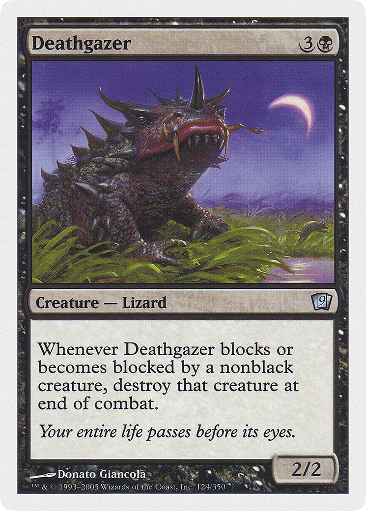 Deathgazer (9ED-124) - Ninth Edition - Premium MTG Single from Wizards of the Coast - Just $0.25! Shop now at Game Crave Tournament Store