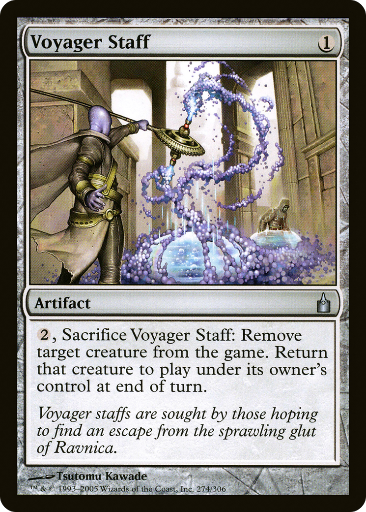 Voyager Staff (RAV-274) - Ravnica: City of Guilds - Premium MTG Single from Wizards of the Coast - Just $0.25! Shop now at Game Crave Tournament Store