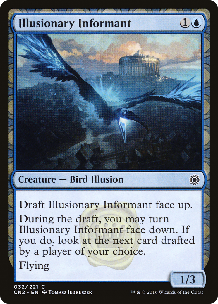 Illusionary Informant (CN2-032) - Conspiracy: Take the Crown: (draft) - Premium MTG Single from Wizards of the Coast - Just $0.25! Shop now at Game Crave Tournament Store