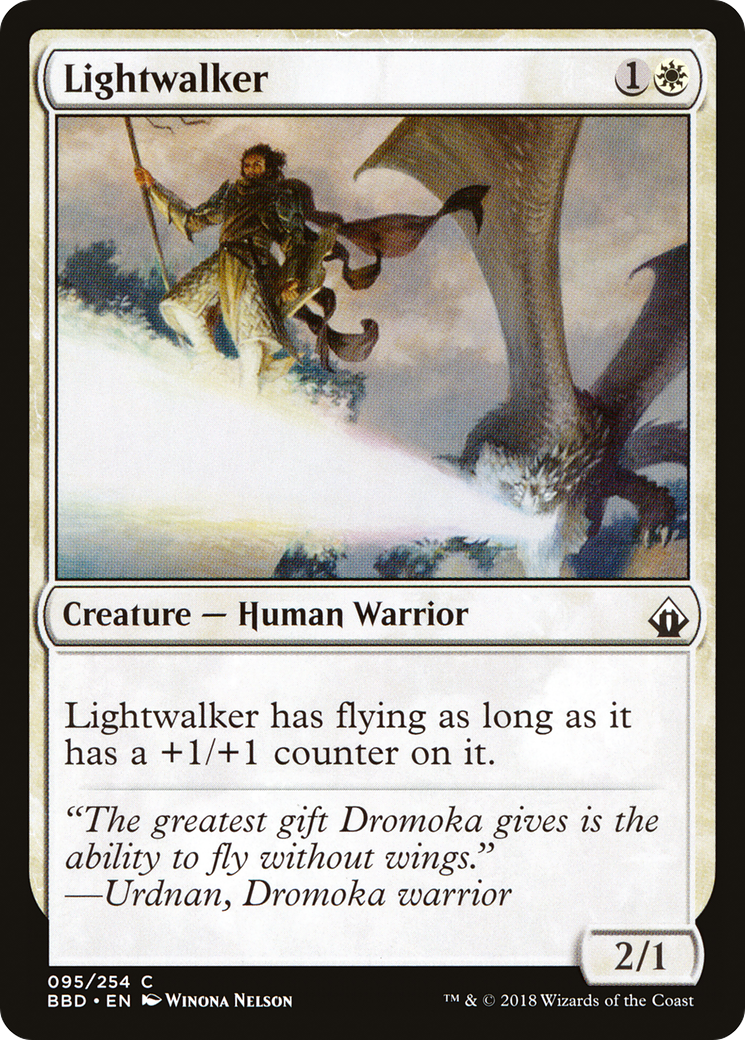 Lightwalker (BBD-095) - Battlebond Foil - Premium MTG Single from Wizards of the Coast - Just $0.08! Shop now at Game Crave Tournament Store