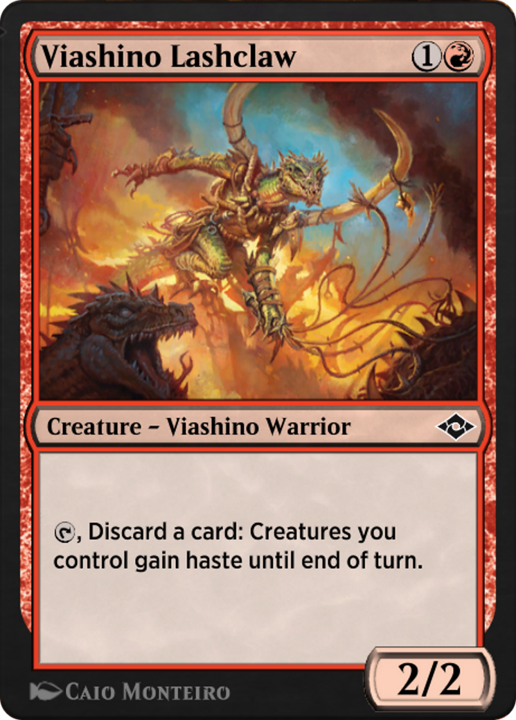 Viashino Lashclaw (J21-530) - Jumpstart: Historic Horizons - Premium MTG Single from Wizards of the Coast - Just $0! Shop now at Game Crave Tournament Store